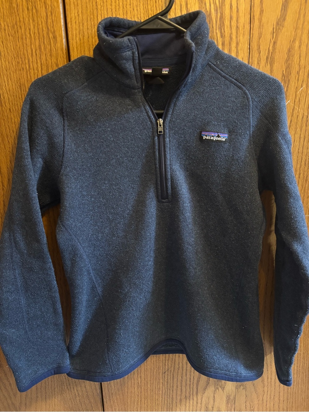 Patagonia Women’s Navy Half-Zip Fleece Jacket